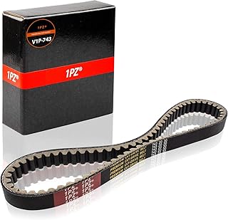 1PZ V1P-743 Premium CVT Drive Belt (Size 743-20-30) for GY6 125cc 150cc 152QMI 157QMJ Short Case Scooter Moped ATV Go Kart
