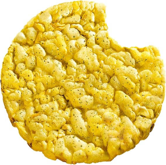 Eti Gong Honey and Mustard Aroma Seasoning Corn and Rice Pops 34 g x 18 Pieces