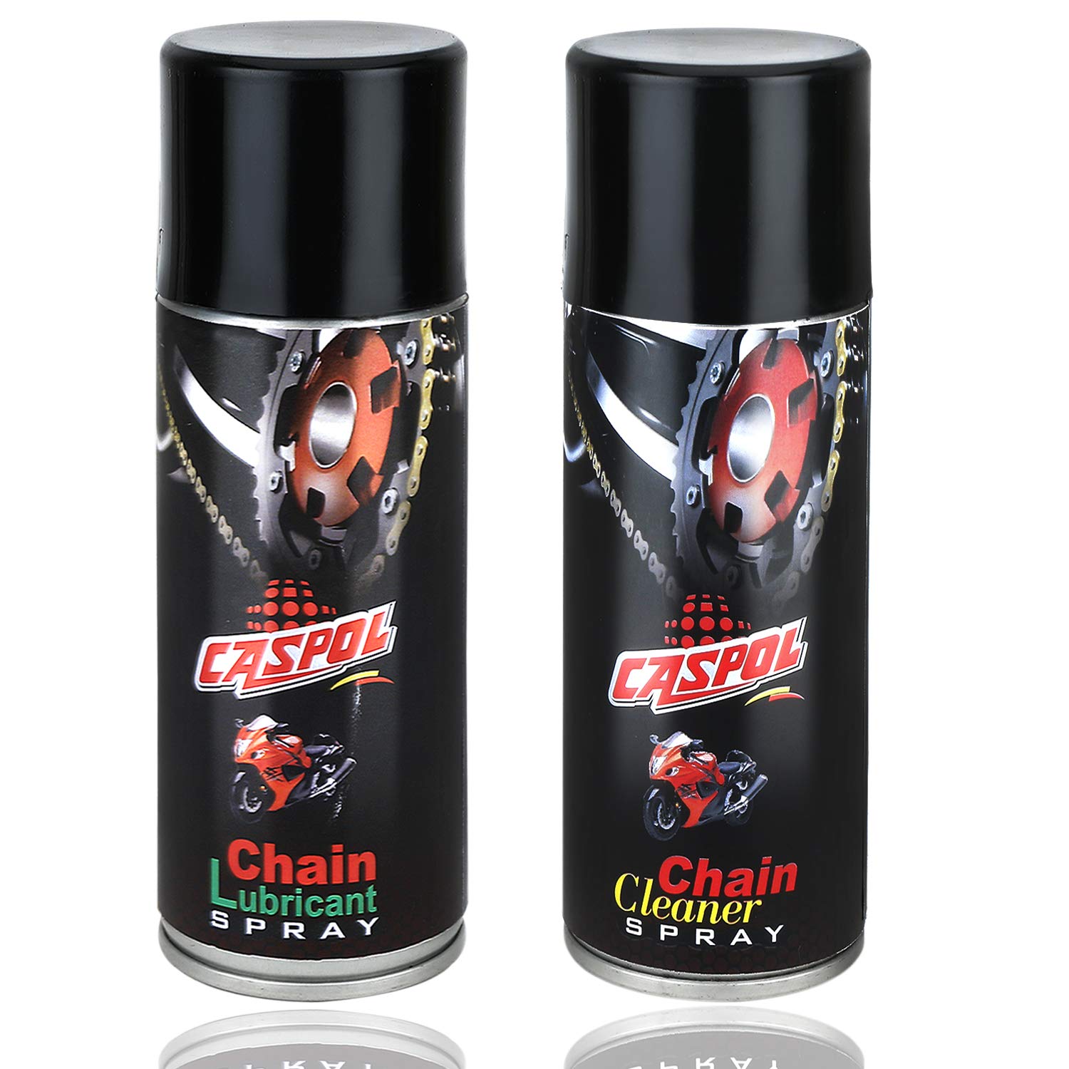 CASPOL Chain Lubricant & Chain Cleaner Spray for Bike(400ml+400ml) (B0188MMAIQ) Amazon Price History, Amazon Price Tracker