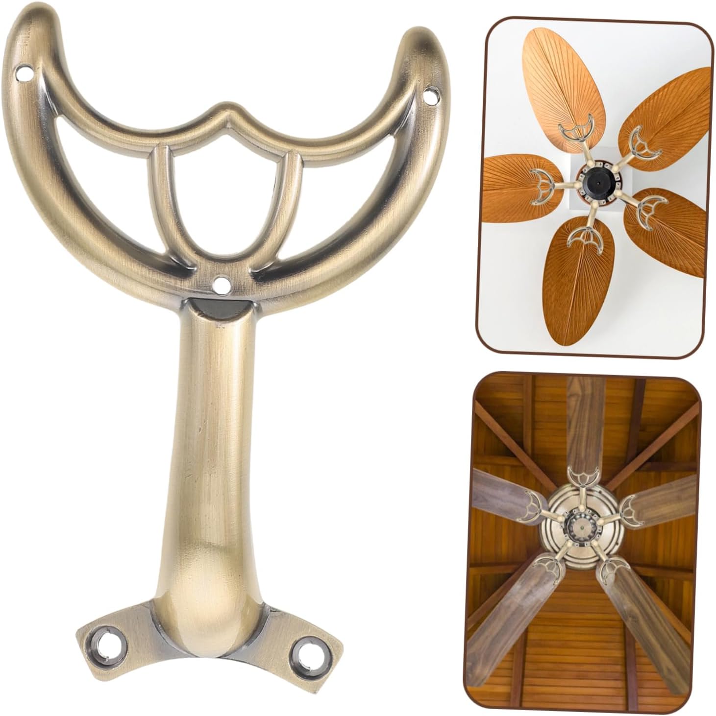 MERRYHAPY Ceiling Fan Arm Replacement Bracket for Ceiling Fan Blades Easy Installation and Maintenance Modern Aesthetic Upgrade