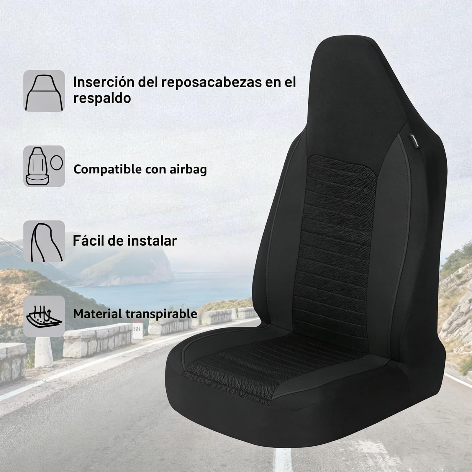 Funda Asiento Coche para Ford Ranger 2000–2026