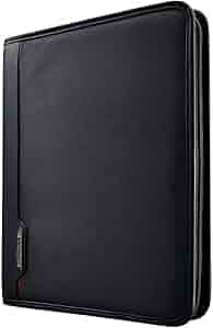 Amazon.com | Samsonite Xenon Business Zip Portfolio, Black, One