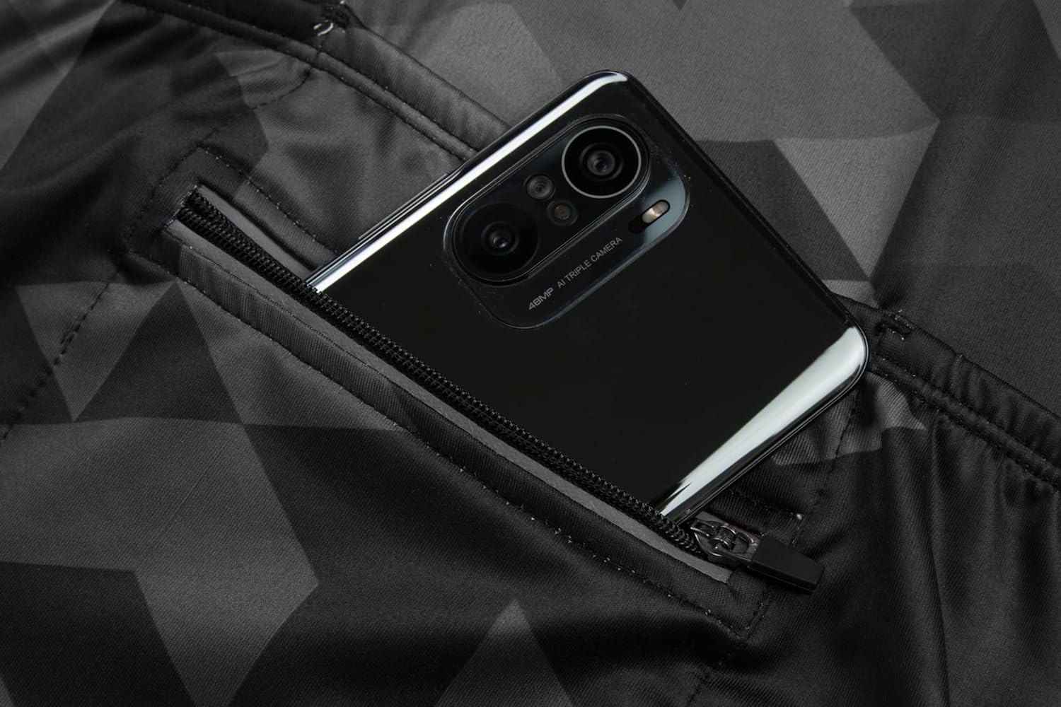 GCRFL Winter Men's Cycling Jersey Long Sleeve Cold Weather Cycle Tops Cycling Jacket Thermal Fleece Bike Shirts Zipper Pocket - Image 7