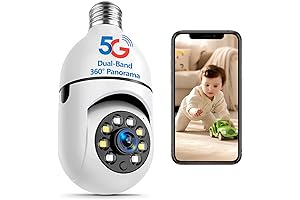 Dot Com Light Socket Security Camera
