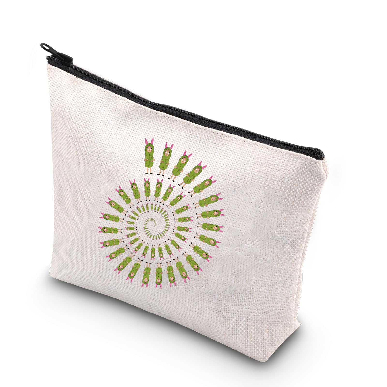 BDPWSS Louise Belcher Makeup Bag Burgers Inspired Gift Burgers Cartoon TV Show Merchandise Gift Bob's Family Fan Zipper Pouch (Louise), Louise, Waterproof