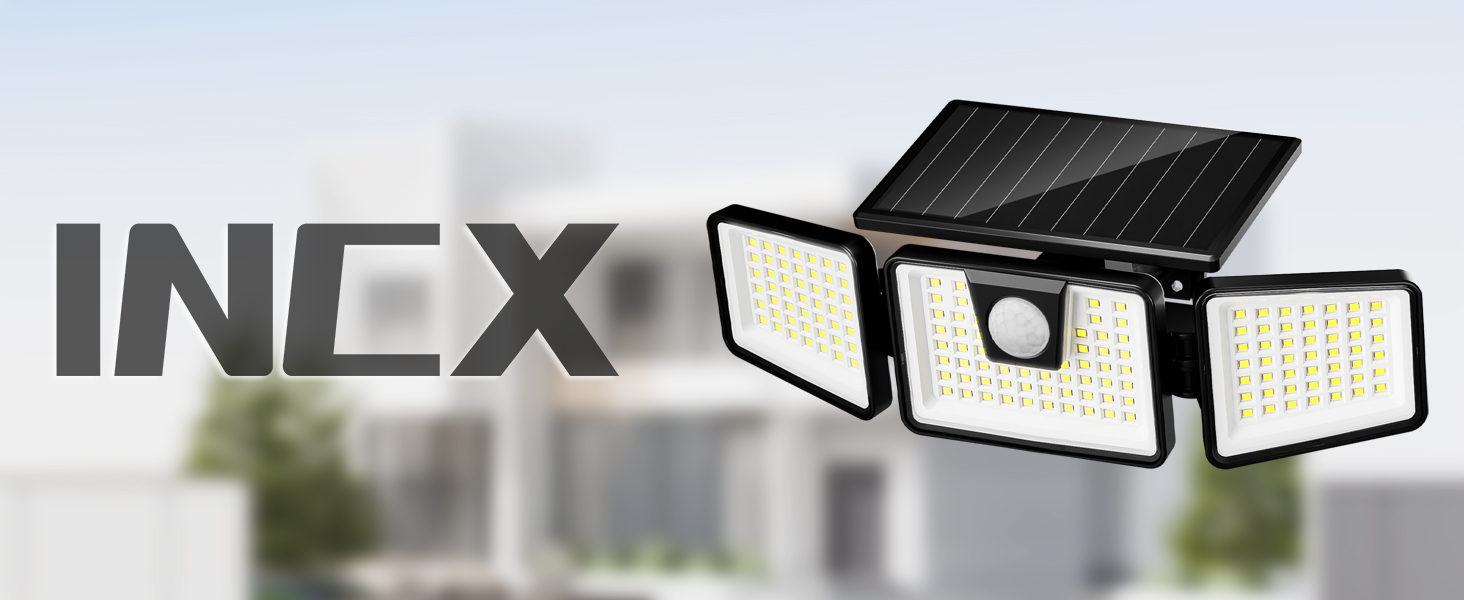 ChunHee 138 LED Solar Motion Sensor Lights – 2500LM, 3 Adjustable Heads, 270° Wide Angle, IP65 Waterproof, Remote Control, 2-Pack For Garden, Yard, Garage, Pathway