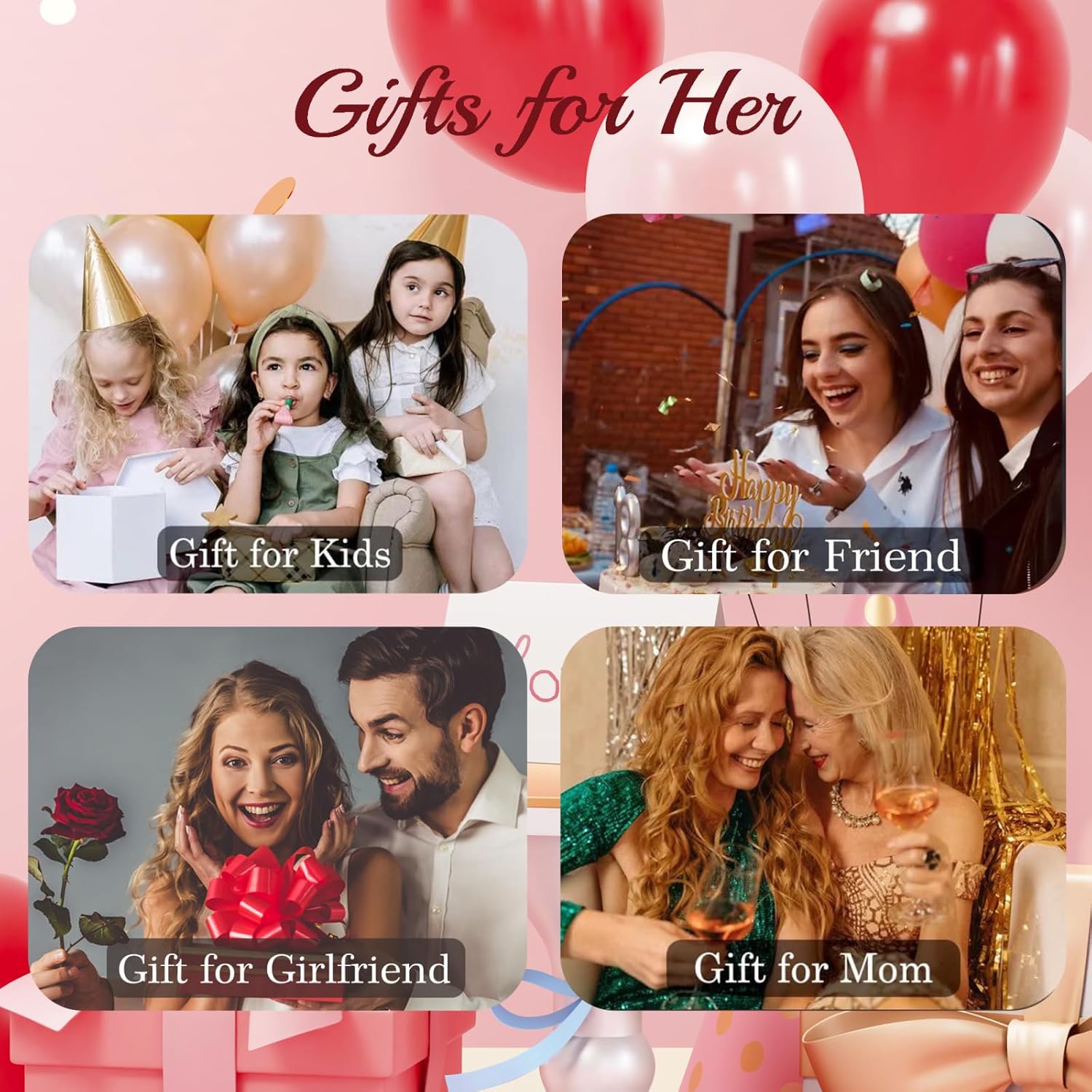 SMILEST Valentines Day Gifts for Her - 925 Sterling Silver Birthstone Earrings Dainty Heart Earrings Anniversary Birthday Gifts for Women Mom Wife Girlfriend Daughter - Image 7