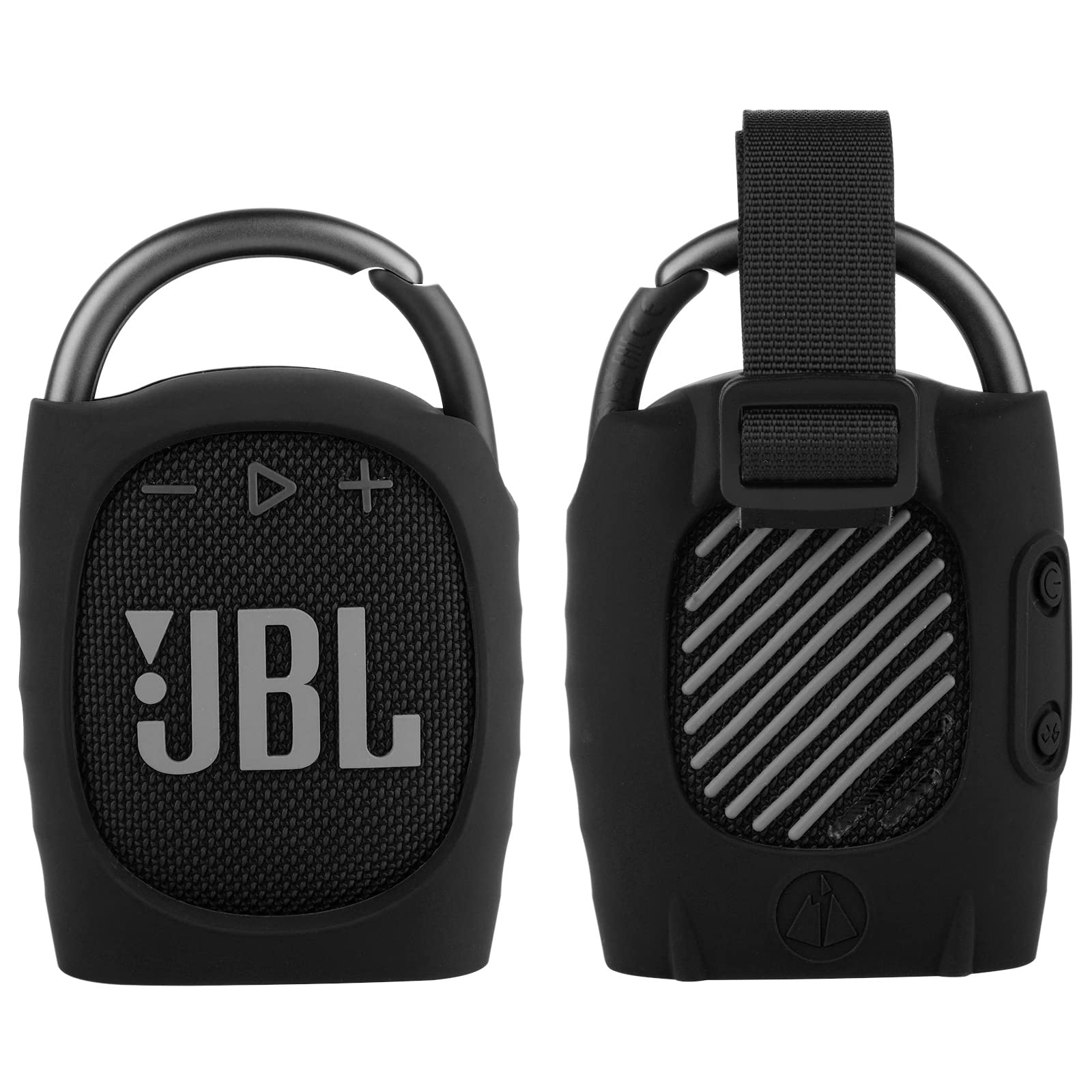 Custodia In Silicone Per JBL Clip 4 – Protettiva Con Moschettone, Cordino Da Collo E Cinturino Da Polso (Accessorio, Altoparlante Non Incluso)
