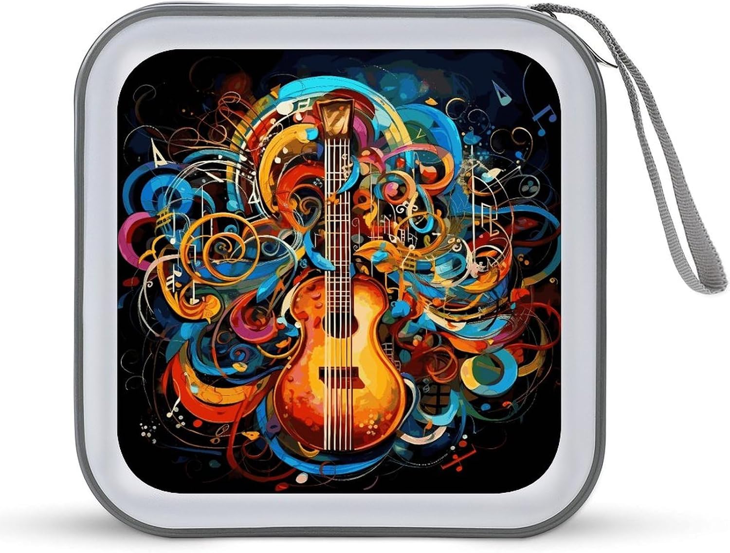 CD Case Holder, 40 Capacity Hard Plastic DVD Case for Car Home