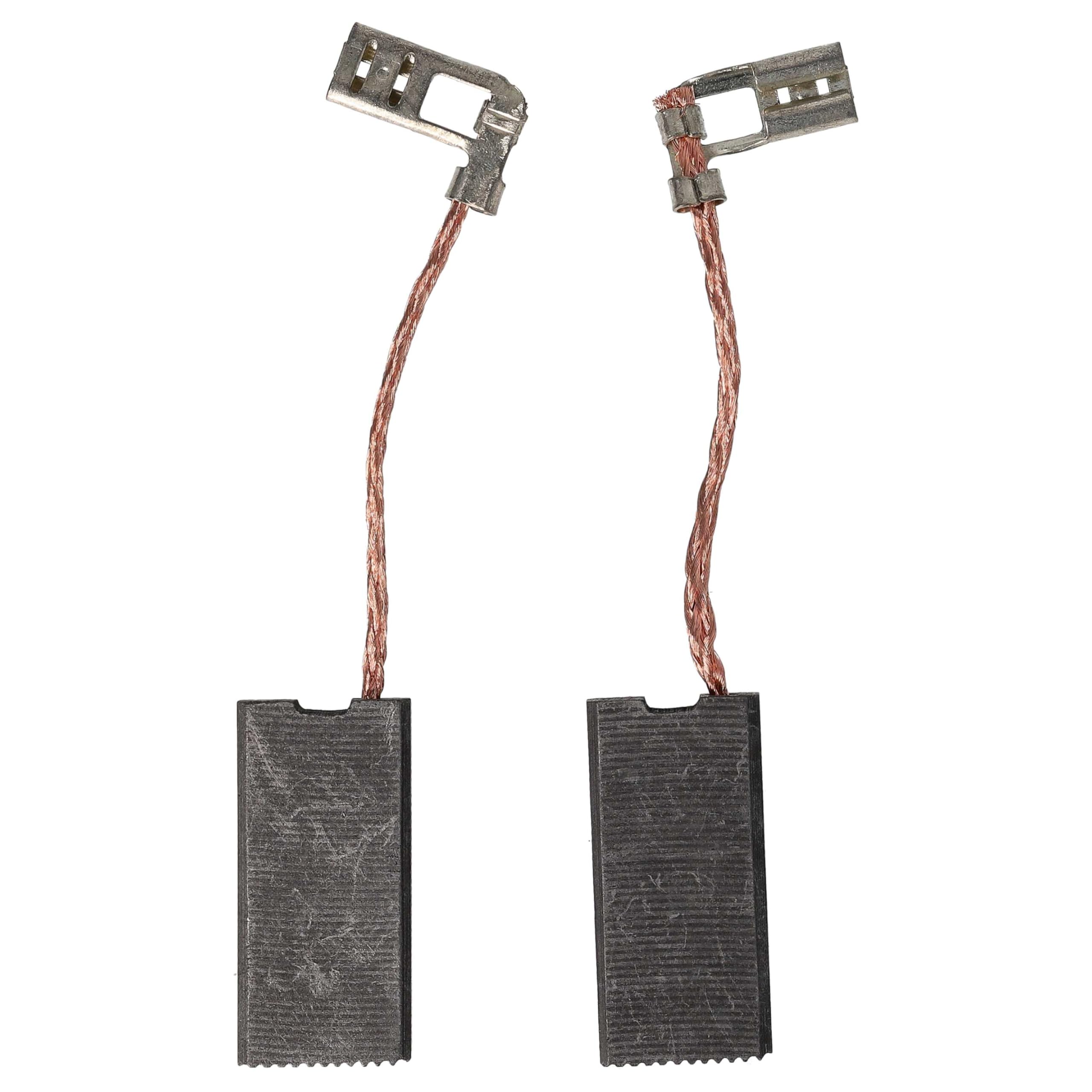 vhbw 2x Spazzola Carbone compatibile Hilti DC-SE 19 DC-SE 20 TE 56 TE 60 Trapano a Percussione 7x12.5x26mm