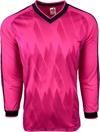 Just 4 Kicks Goalkeeper Jersey Campeon, Adult Sizes Goalie Soccer Shirt