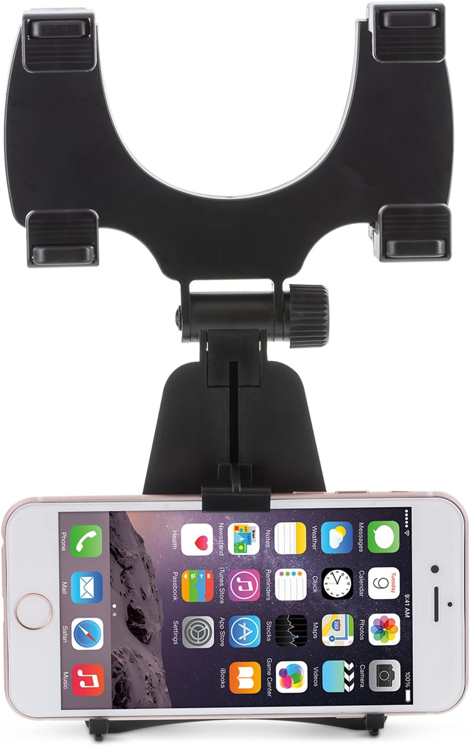 Aduro Grip Clip Universal Rearview Mirror Car Mount