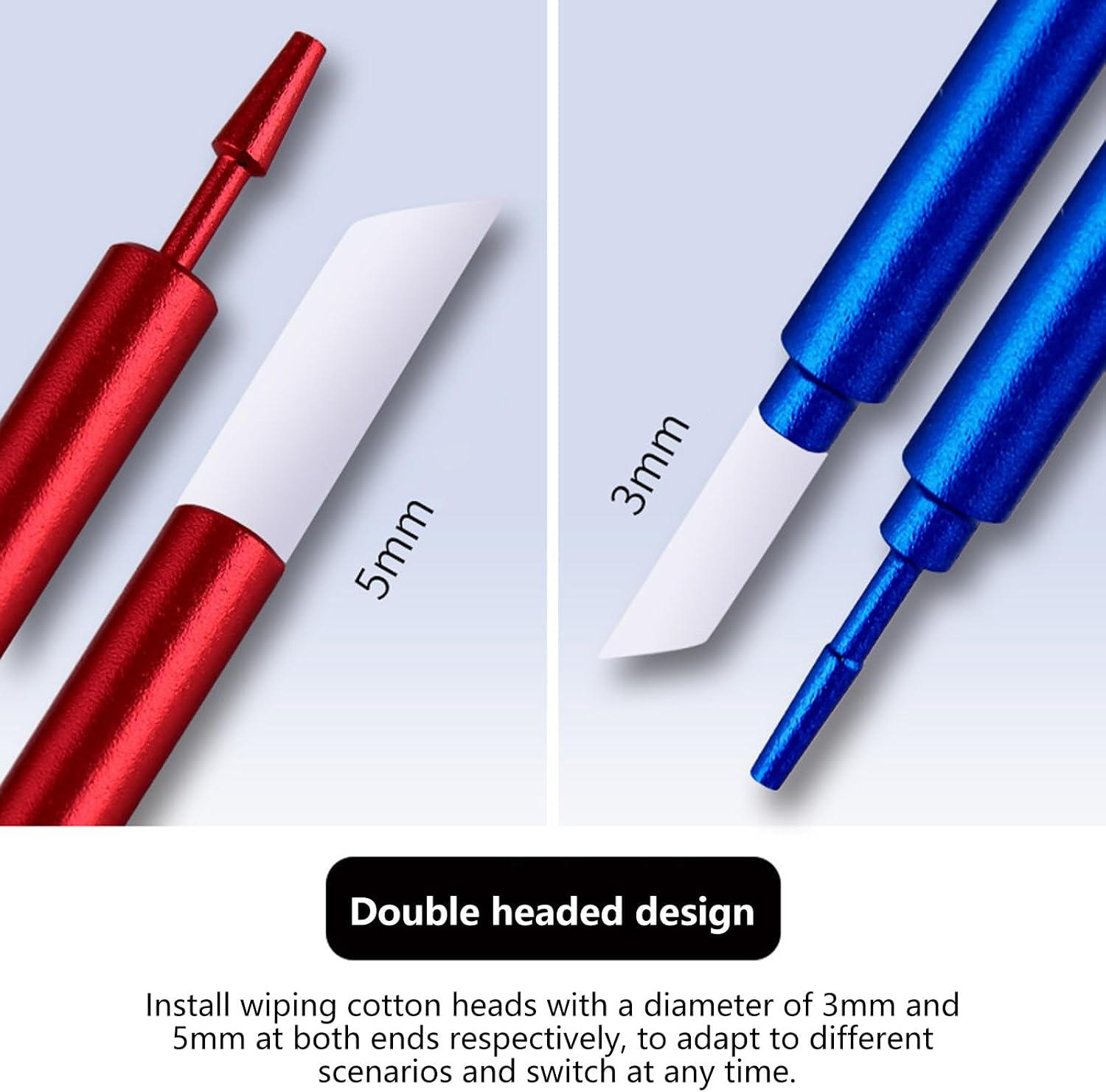 Panel Line Eraser Model Wipping Stick Tools for Assembly Building Double Tips 3mm 5mm Tips Curved Surfaces Stick