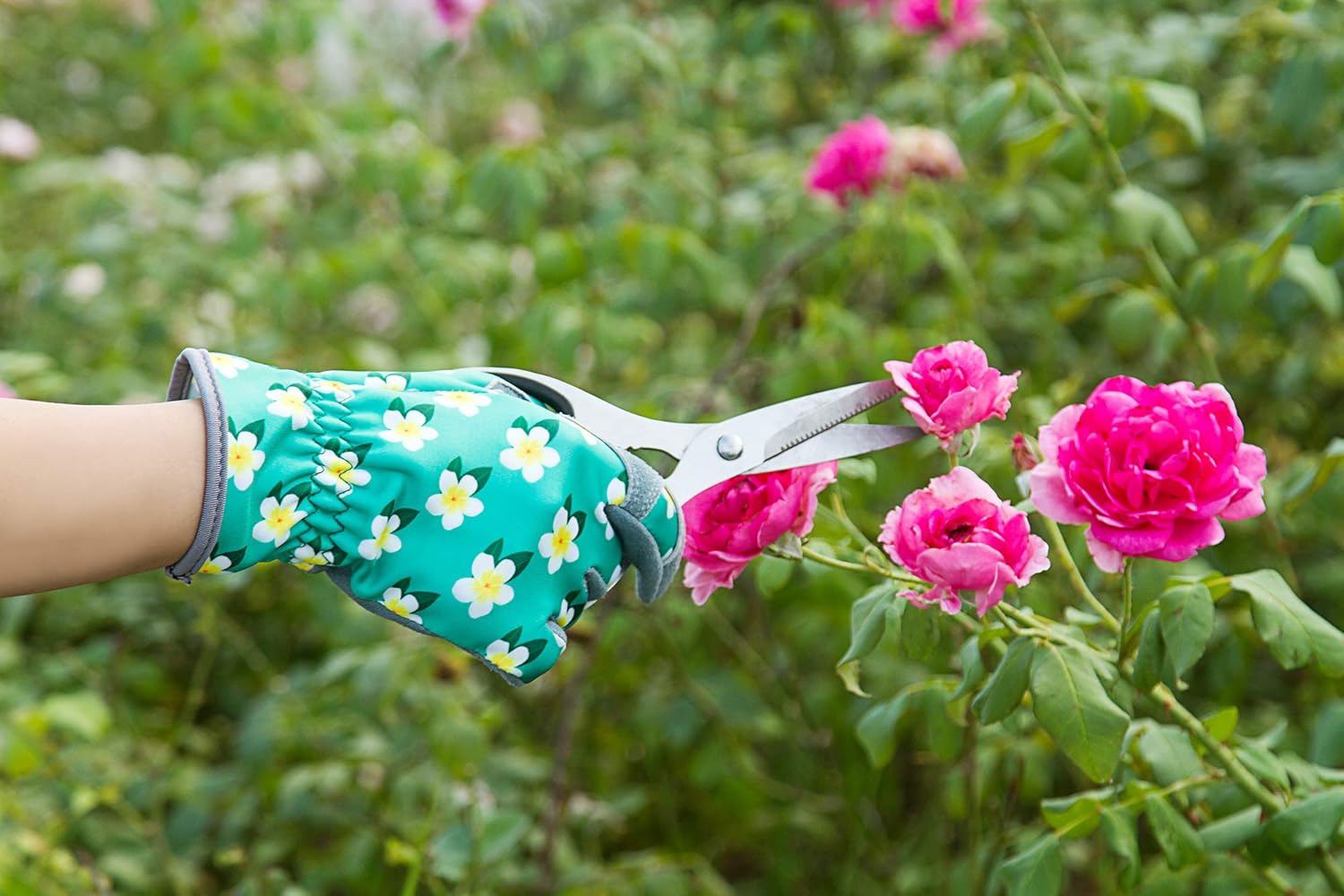 SKYDEER Womens Gardening Gloves with Deerskin Leather Suede for Yard Work and Daily Work (SD6611) : Patio, Lawn & Garden