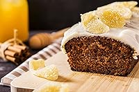 Vista 2 de Anna and Sarah Trozos de jengibre cristalizado sin sulfuro en bolsa resellable, 2 libras, paquete de 2 – total de 4 libras