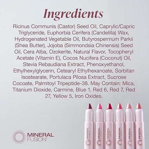 Miniatura 6 de Color para labios Sheer Moisture Adorn, Blush, Flicker, Glisten, Glow, Shimmer, Smolder, Dos veces más bonito, Twinkle