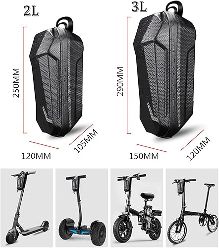 Miniatura 4 de Bolsa universal para scooter eléctrico, bolsa de almacenamiento para scooter, bolsas de carcasa dura de EVA, bolsa de almacenamiento impermeable