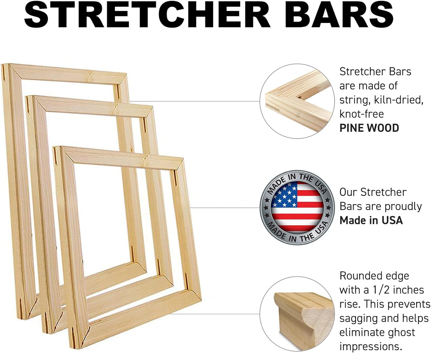 ANRUOXI - Black Bear Wall Art, Wild Animal Window Canvas Wall Art Prints, Black Bear Family in Forest Picture for Living Room Bedroom Wall Decor, Vintage Window 3D Effect Artwork Paintings 12x18 Inch - Image 6