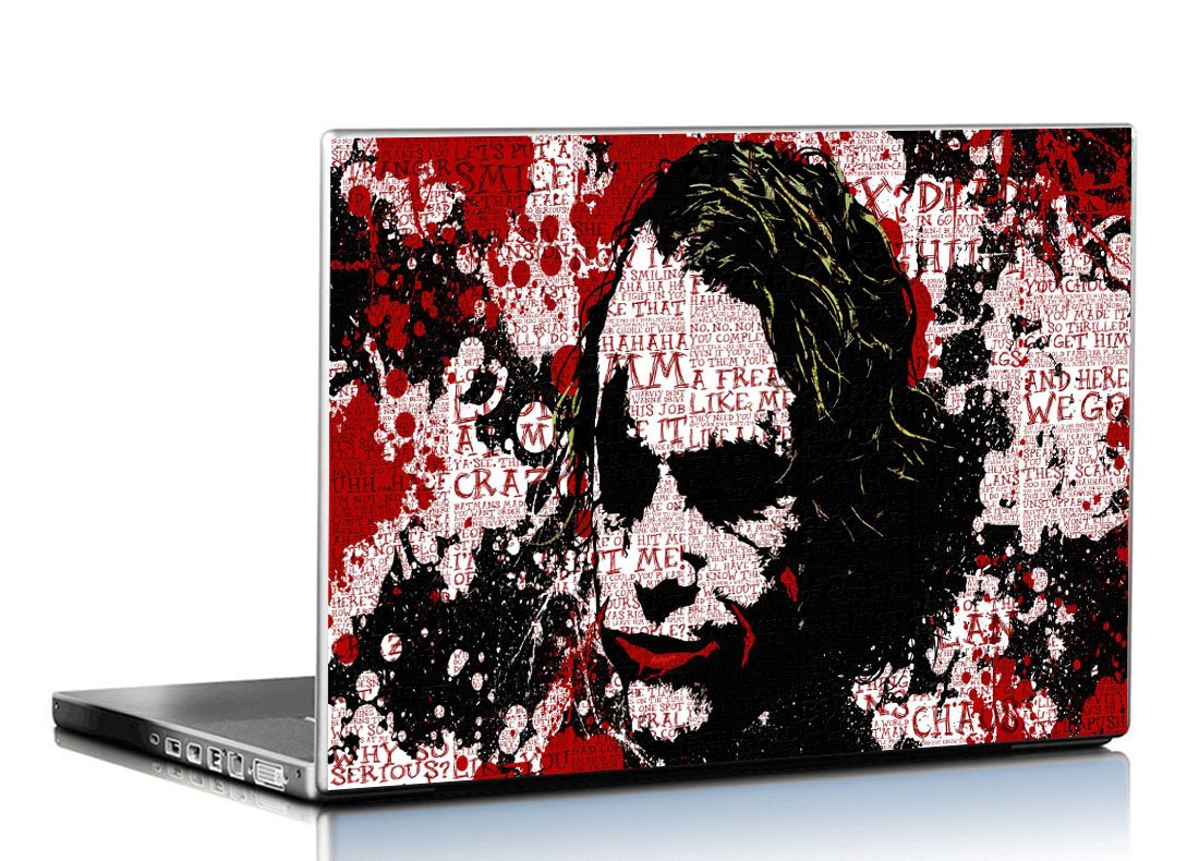 PIXELARTZ Laptop Skin - Joker Art - HD Quality-15.6 Inches - Multi-Colour (B07B22BQKW) Amazon Price History, Amazon Price Tracker