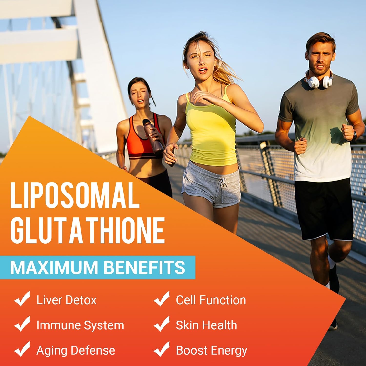 Liposomal Glutathione Softgels, Enhanced Absorption - Liposomal Delivery, Active Form L-Glutathione, Cellular, Immune Function & Liver Detox, Rich in Antioxidant Formula, Gluten Free, 120 Softgels - Image 7