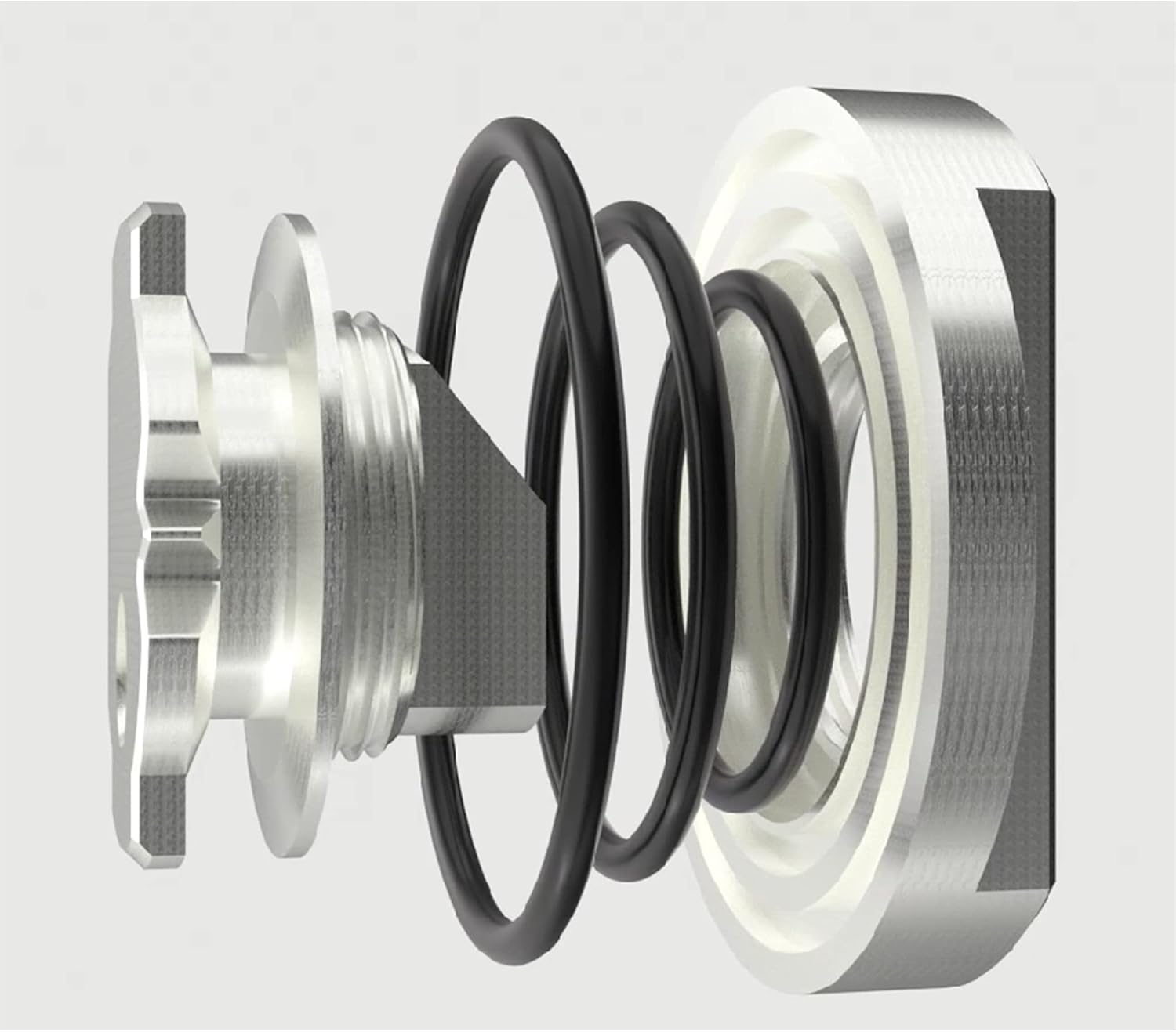 Wosteam Dipstick Adapter Repair Kit for Ford F250 F350 F450 F550 E250