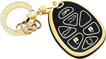 Key Fob Cover Fit for Chevy Tahoe Suburban GMC Yukon/Yukon XL 1500 2500 Cadillac Escalade ESV/EXT