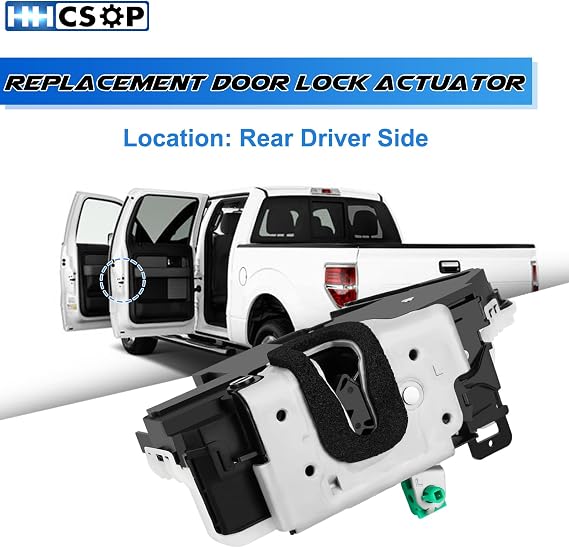 Rear Left Driver Door Lock Latch Actuator for Ford F150 Explorer 2009-2019