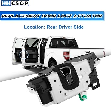 Rear Left Driver Door Lock Latch Actuator for Ford F150 Explorer 2009-2019