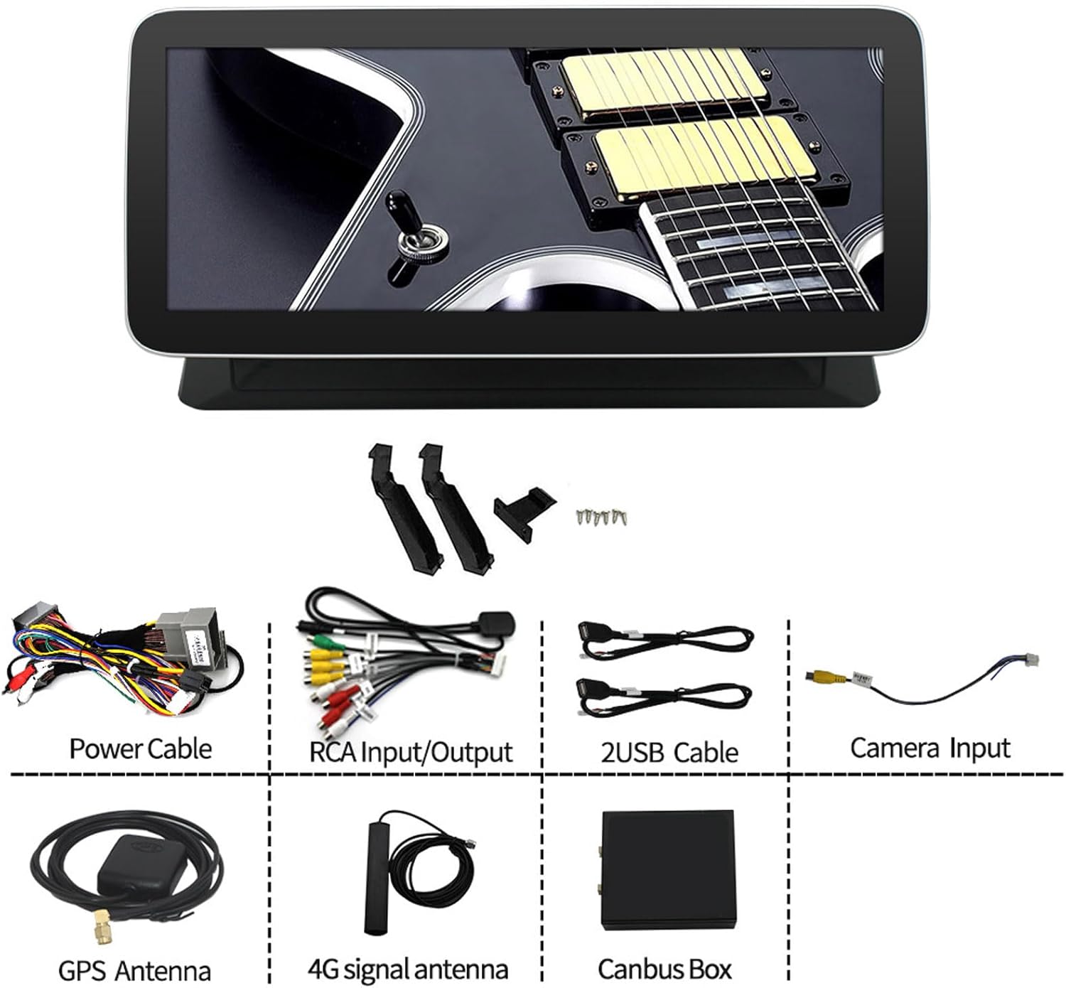 Android 13 Car Radio Stereo for Honda Accord 8th (2008-2013), 12.3 inch Touch Screen Auto Navigation System with Carplay WiFi GPS Bluetooth FM Mirror Link + AHD Backup Camera(Size:4+64 G)