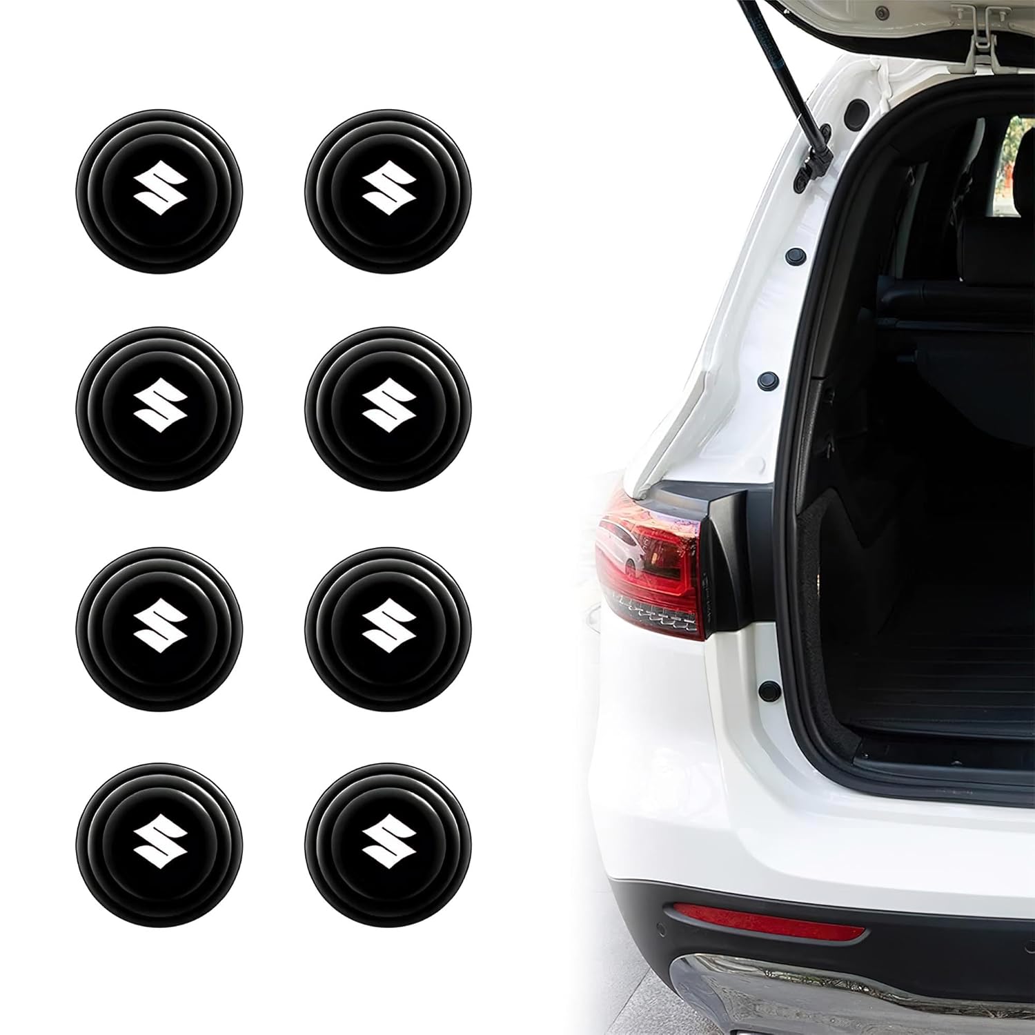 AVEDIA Car Door Shock Absorber Rubber Pads Guard Protector Accessories