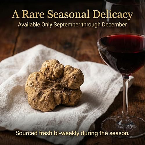 Miniatura 5 de Alma Gourmet Trufas blancas italianas frescas  4 oz (112 g)  Importadas frescas de Italia semanalmente  Cortador de trufas gratis incluido