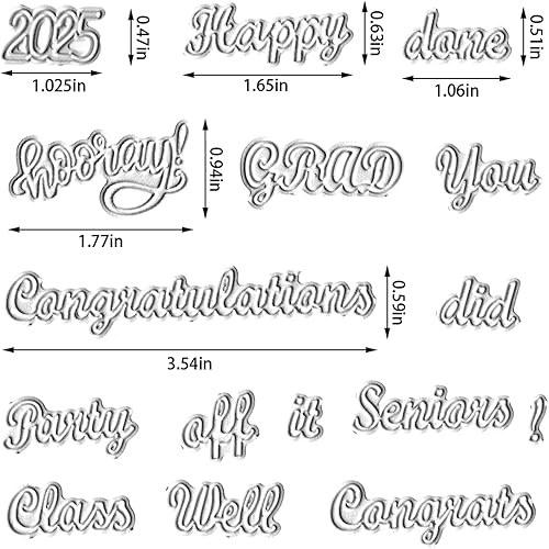 Miniatura 7 de Palabras de feliz cumpleaños, troqueles de bendición para hacer tarjetas, frases con sentimiento troquelado troquelado plantilla herramienta para