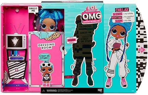 Miniatura 2 de LOL Surprise OMG Chillax Fashion Doll - Juego de muñecas de vestir con 20 sorpresas para niñas y niños mayores de 4 años