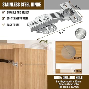 Cabinet Pocket Door Hardware 12in Space Saving Slides for Inset Doors 4PCS
