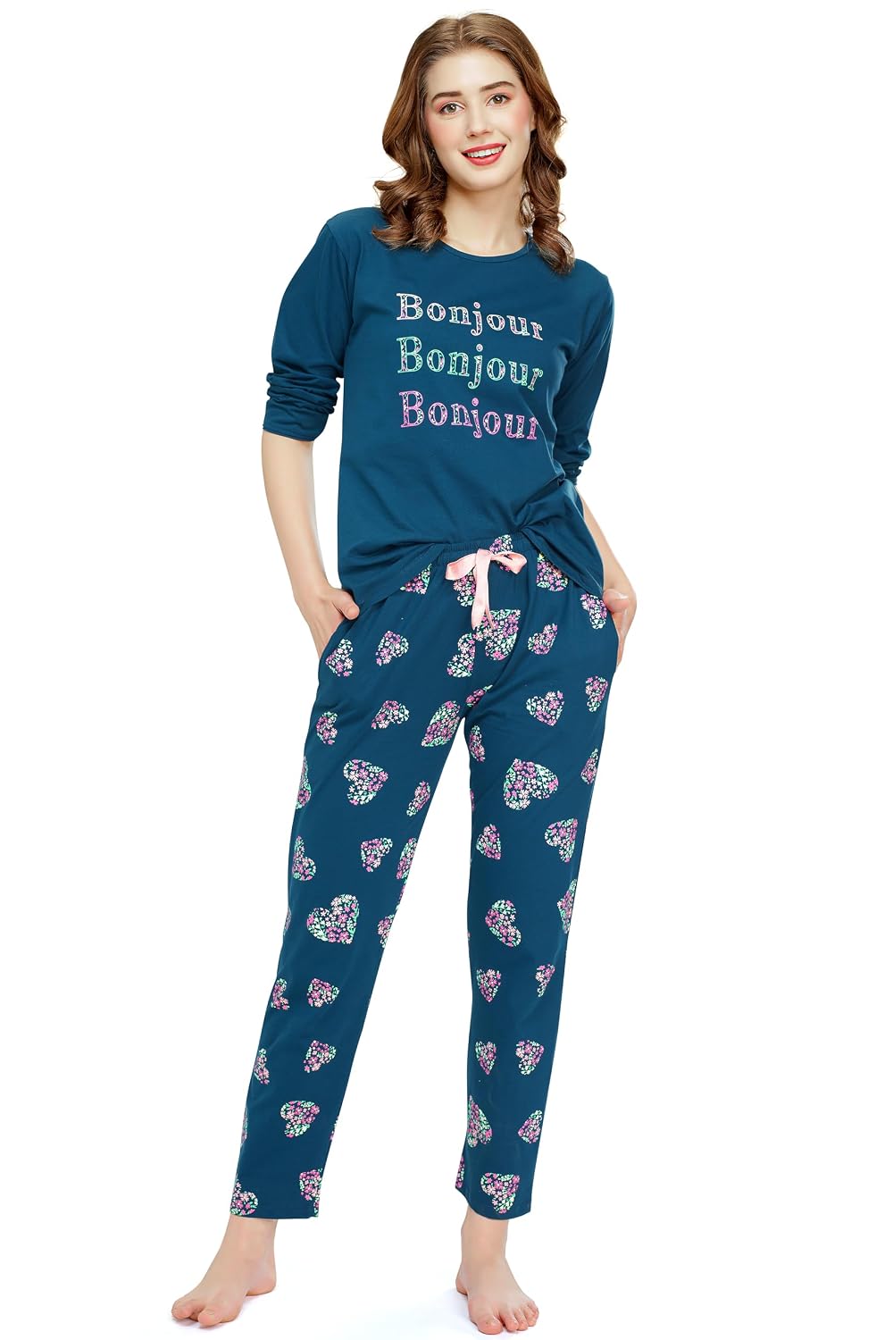 ZEYO Night Suit for Women's Printed Cotton Night Dress of Top and Pajama Set - Review, Price and Buying Guide