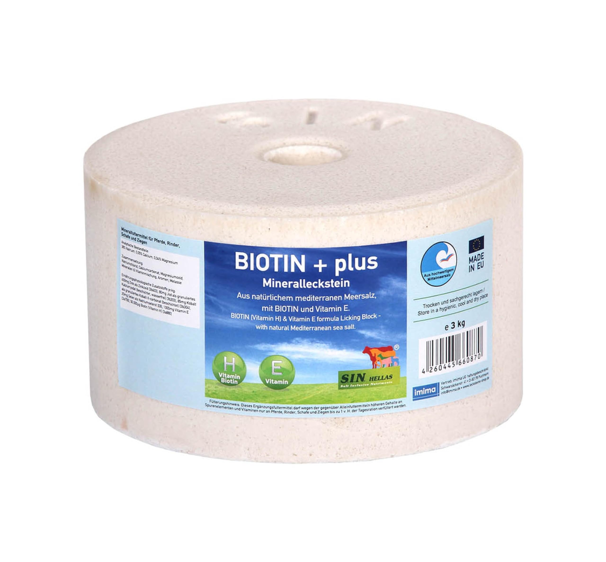 imima BIOTIN+ Mineral Lick (1 x 3kg) — image 1