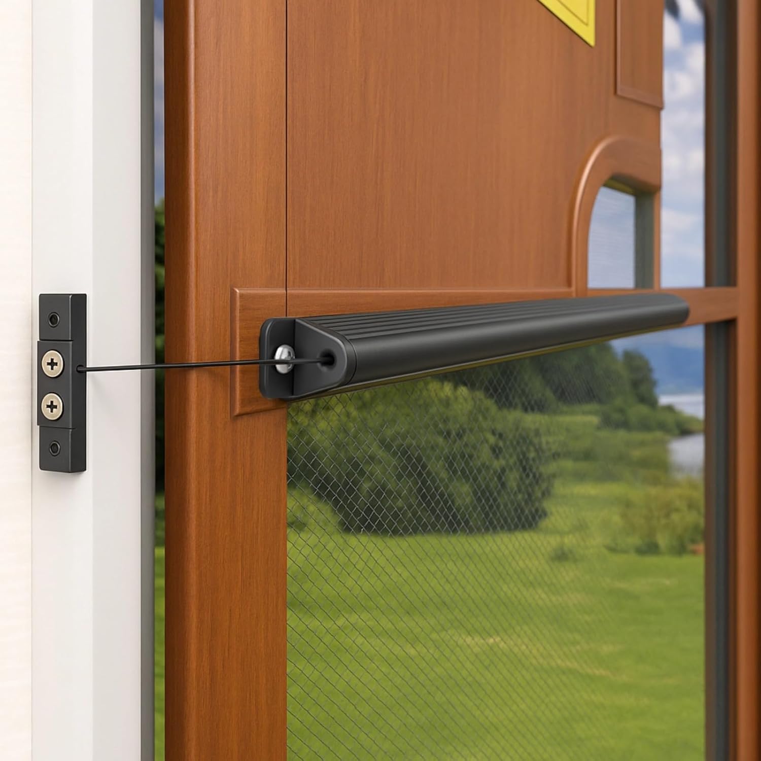 Rvs And Outdoor Doors, Built-In Spring Mechanism, Hydraulic Door Closer Accessories, Easy Installation Aluminum Auto Close