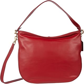 coach shoulder bolsa red