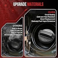 Vista 8 de Tapa de combustible Tapa de gasolina 17251-3JA0A 2 piezas para Nissan 2011-2020 Frontier 2012-2020 Versa 2014-2019 Versa Note 2013-2018 Altima