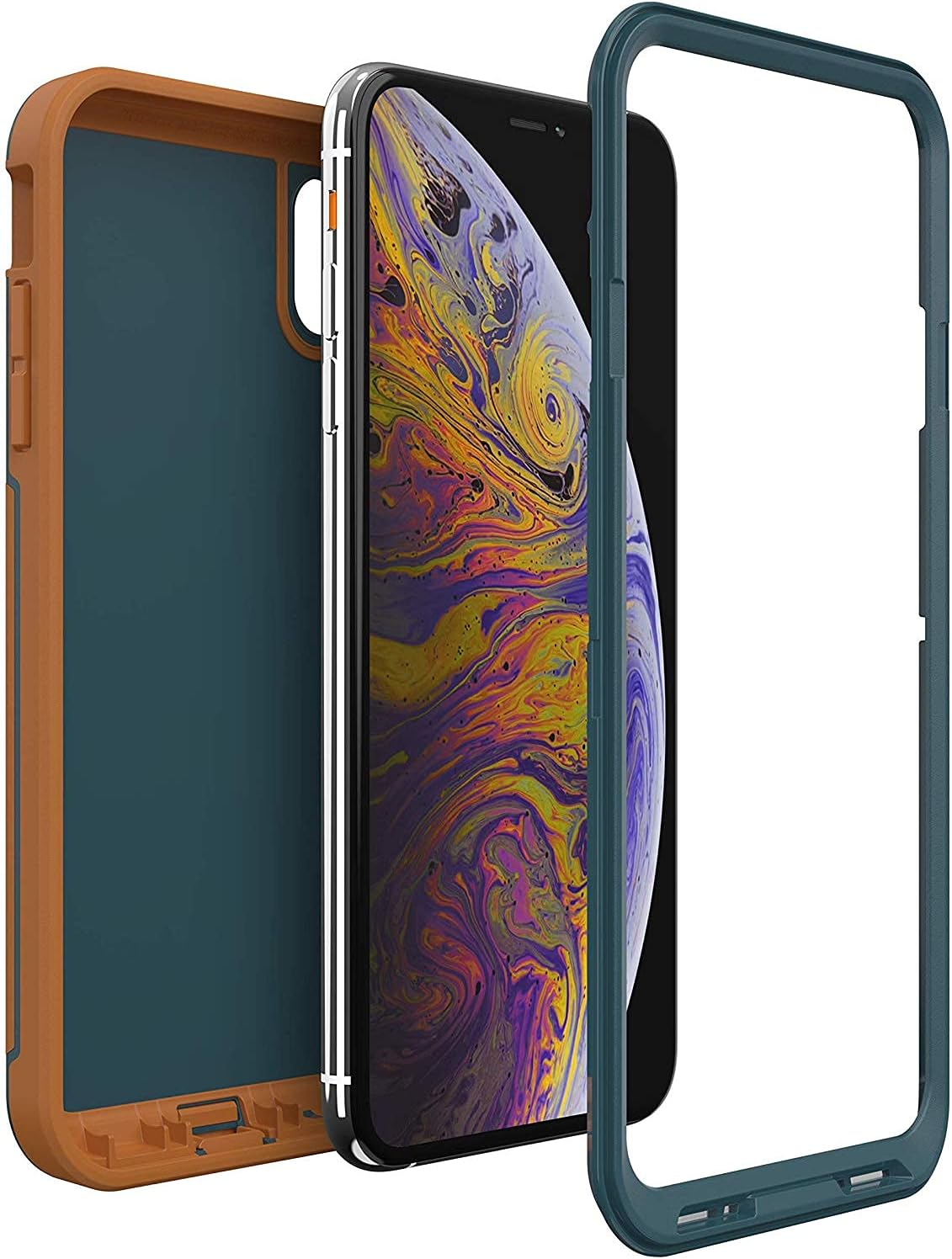 OtterBox Pursuit Series Case for iPhone Xs MAX (ONLY) Non-Retail Packaging - Autumn Lake