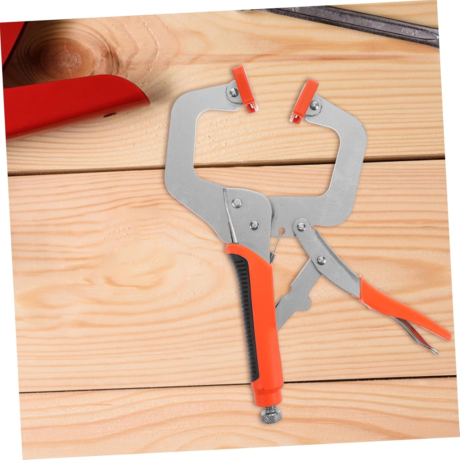 2pcs Heavy Duty c Clamp for Woodworking Jigs and Carpentry Versatile Metal Clamps with Non-slip Grip for Home Improvement and Automotive Projects