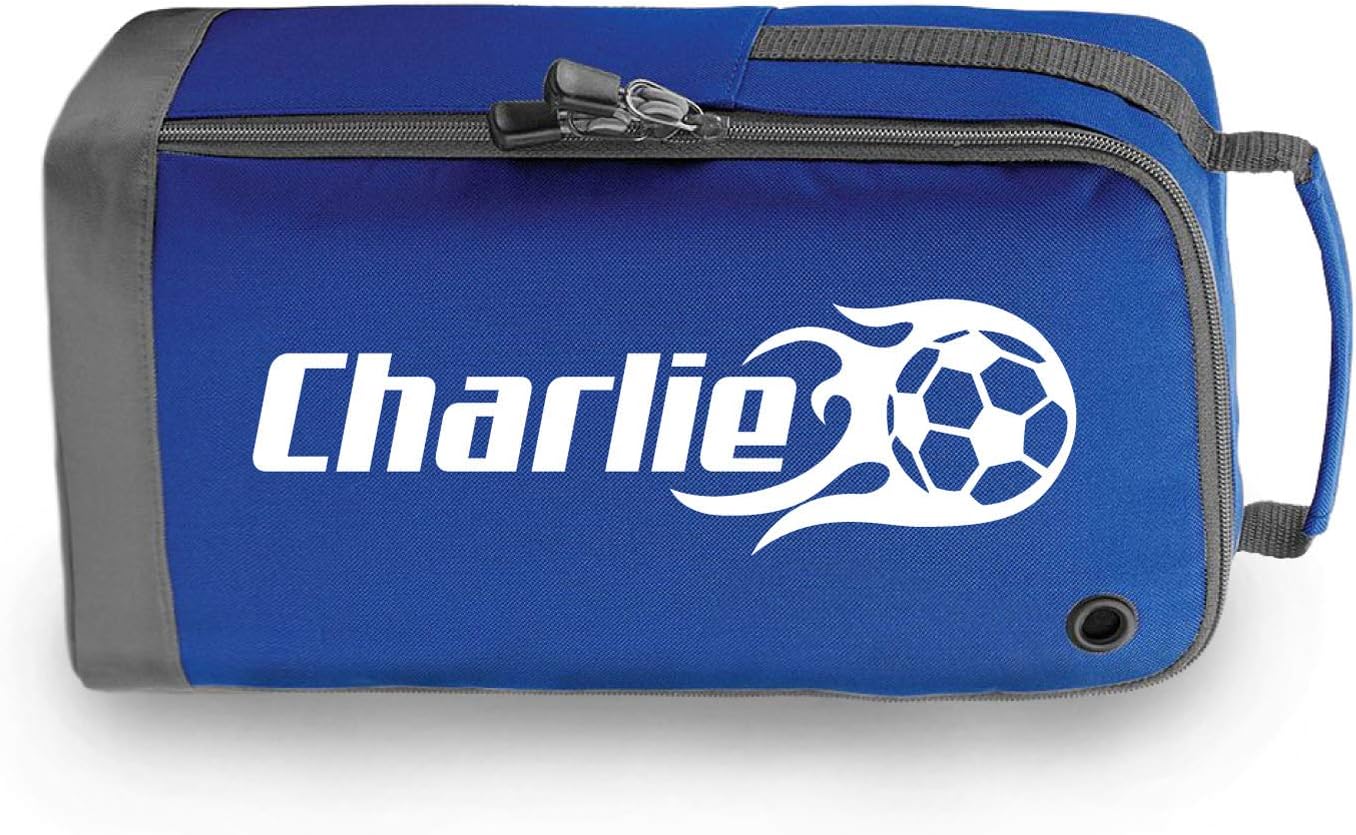 beyondsome Personalised Flame Football Boot Bag Football Gift