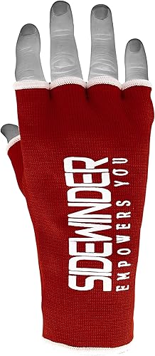 Miniatura 2 de Sidewinder Guantes interiores de boxeo para boxeo, vendas elásticas de medio dedo, protección de puño, ideales para MMA, Muay Thai, kickboxing,