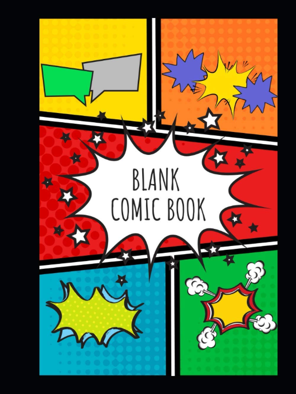 Blank Comic Book (Drawing Paper for Kids)
