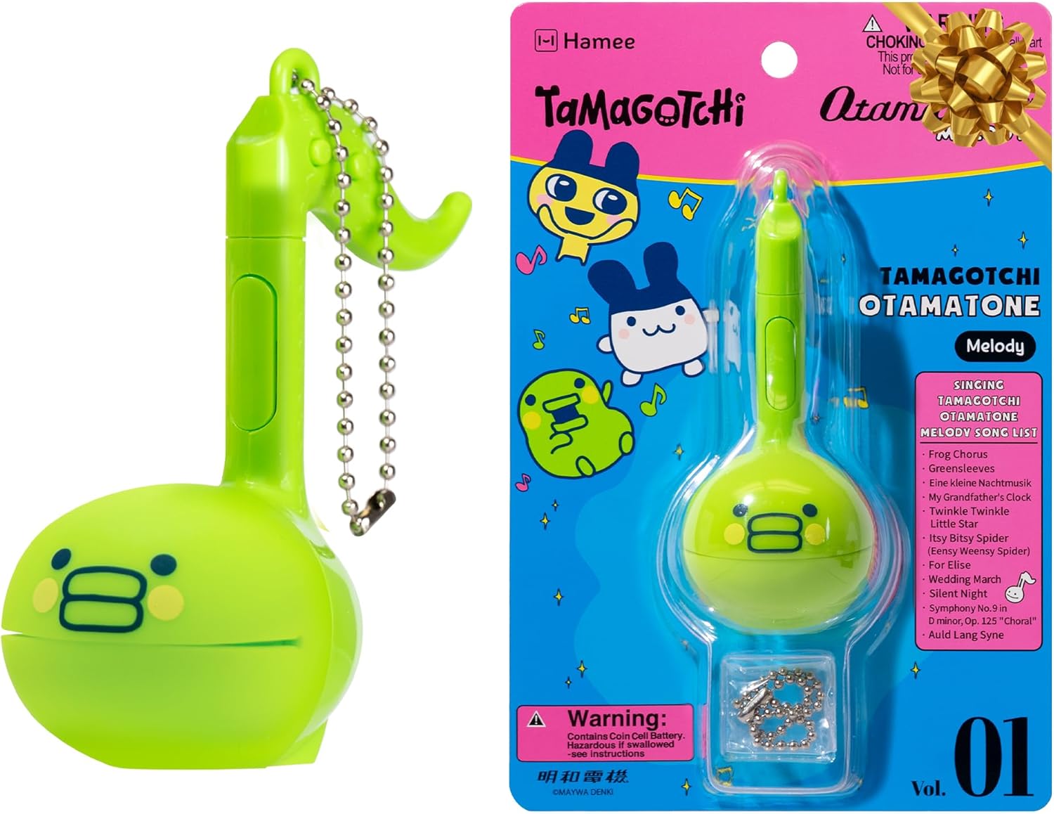 Otamatone Melody Tamagotchi Electronic Portable Music Instrument / Synthesizer Toy from Japan by Maywa Denki (Officially Licensed) [English Instructions] - Kuchipatchi