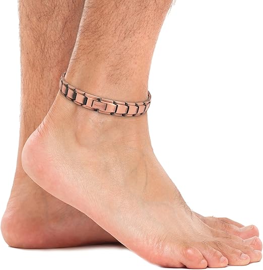 Copper Anklet for Men Arthritis Ankle Pain Relief