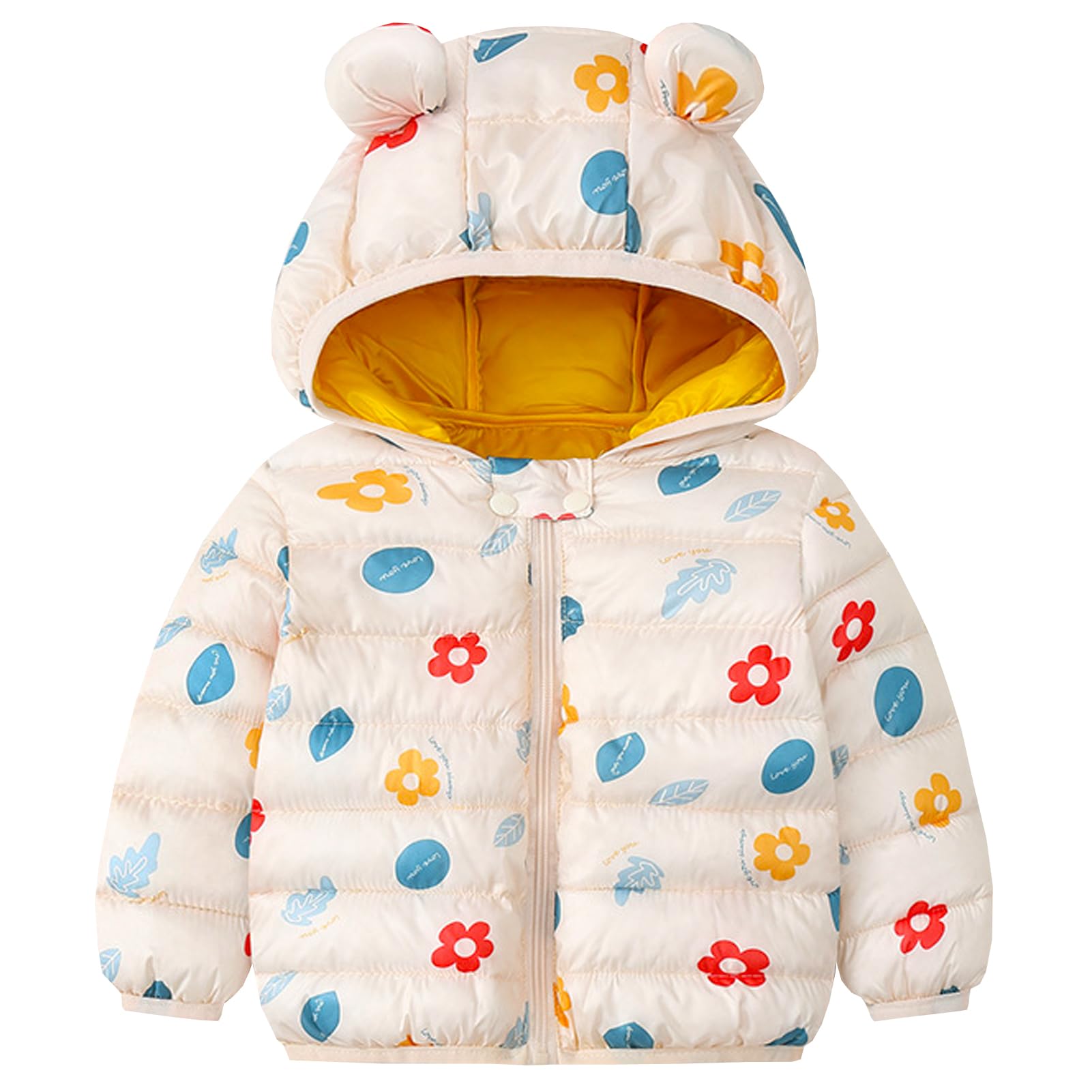 U.S. POLO ASSN. Veste Matelassée à Capuche Garçon Bleu Saphir Foncé