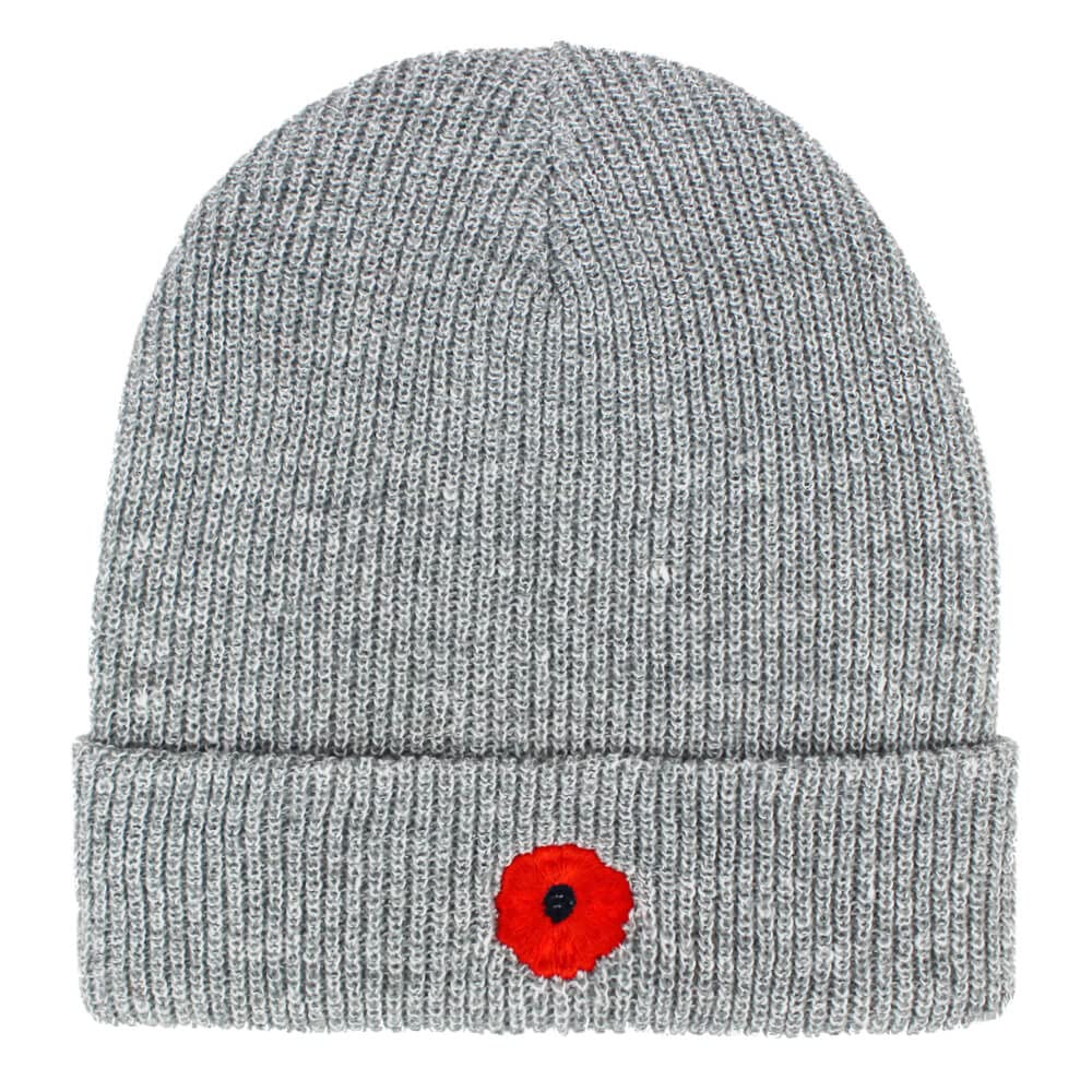 Teddyt's Men's Light Grey Poppy Thermal Sports Beanie Hat (Light Grey)