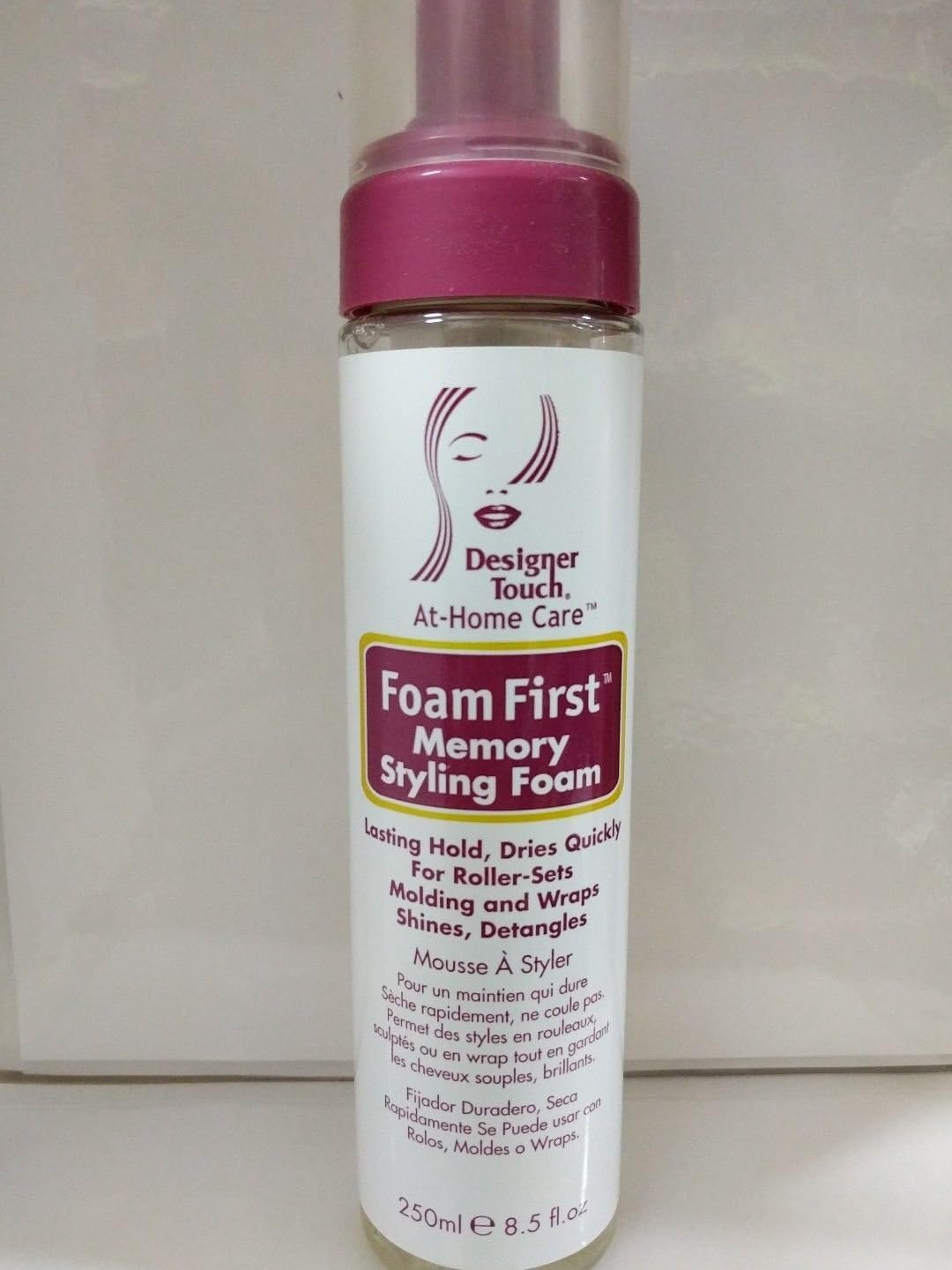 Designer Touch Foam First Memory Styling Foam 8.5 fl.oz