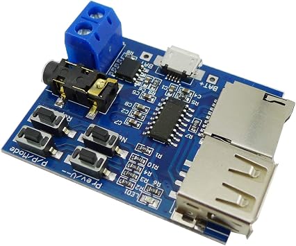 3 pcs TF Card U Disk Mp3 Decoder Module, Decoder Board, No-Loss Decoding, Amplifier Domestic Shipping